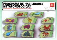 PROGRAMA DE HABILIDADES METAFONOLOGICAS ACTIVIDADES DE SEGMENTAC ION