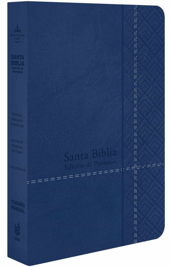 SANTA BIBLIA DE PROMESAS REINA VALERA 1960 TAMAÑO MANUAL LETRA GRANDE