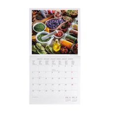 calendario 2026 pared mes vista herbs & spices legami-8052694033149