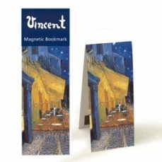 marcador de libro magnetico - van gogh - terraza de cafe de noche-5038680220109