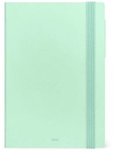 agenda 2026 12 meses semana vista con bloc de notas legami pastel mint-8052694031909