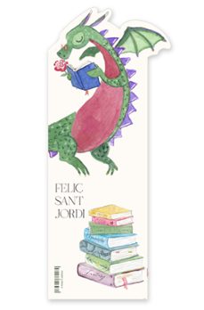 punt de llibre troquelat drac sant jordi-8436615382439