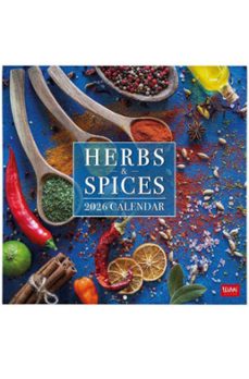 calendario 2026 pared mes vista herbs & spices legami-8052694033149
