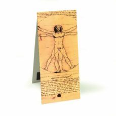 marcador de libro magnético  -da vinci - hombre de vitruvio-5038681079959