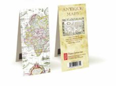 marcapaginas magnetico - antique maps-map of the world-5038682016359
