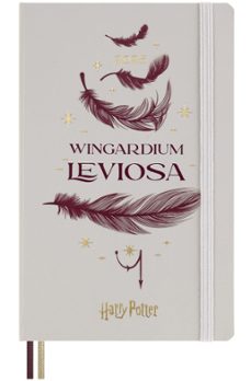 agenda moleskine 2025 edicion limitada harry potter wingardium leviosa large semana vista beige-8056999272159