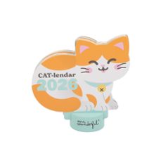 mr. wonderful calendario de sobremesa 2026 con peana - meow-lenda r-8445641069269