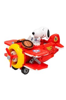 maqueta de construccion snoopy aventuras en avion-6973817322679