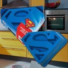 logo superman molde para horno silicona dc comics-8436541022379