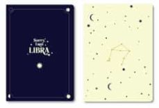 tantanfan pack 2 cuadernos grapados a6 horóscopo negro - libra-8432715139089