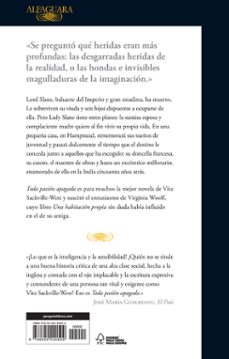 toda pasión apagada-vita sackville west-9788420420509