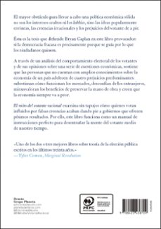 el mito del votante racional-bryan caplan-9788423438709