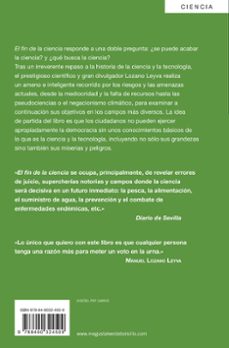 el fin de la ciencia-manuel lozano leyva-9788490324509