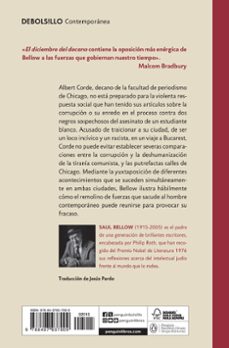 el diciembre del decano-saul bellow-9788497937009