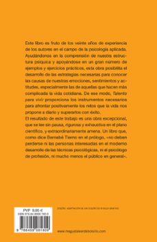 talento para vivir: nuevas claves para superar los retos de la vi da-isabel pinillos-antonio fuster-9788499081809