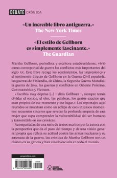 el rostro de la guerra: crónicas en primera línea 1937-1985-martha gellhorn-9788499929309
