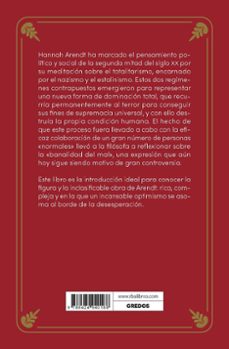 introduccion a hannah arendt-agustin serrano de haro-9788424999919