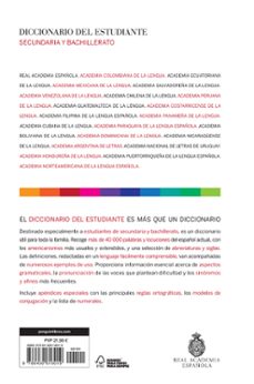 diccionario del estudiante. secundaria y bachillerato-9788430618019