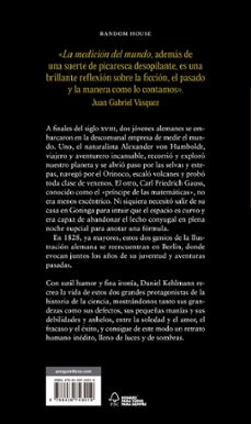 la medición del mundo-daniel kehlmann-9788439743019