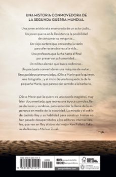 dile a marie que la quiero-jacinto rey-9788466341219