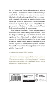 la audacia de la esperanza-barack obama-9788466361019