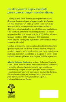 diccionario de dichos y frases hechas-alberto buitrago-9788467025019