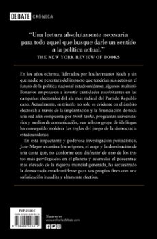 dinero oscuro: la historia oculta de los multimillonarios escondidos detras del auge de la extrema derecha norteamericana-jane mayer-9788499928319