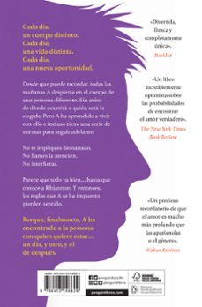 cada dia (best young adult)-david levithan-9788413146829