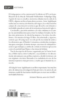 gulag: historias de los campos de concentracion sovieticos-anne applebaum-9788417636029