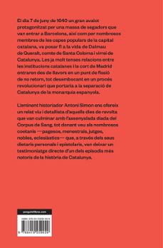 el corpus de sang (7 de juny de 1640)-antoni simon-9788419259929