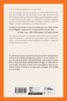 el arte de tener razón-arthur schopenhauer-9788491057529