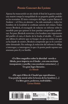 el informe de brodeck-philippe claudel-9788498386929