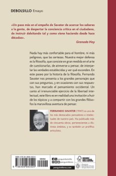 la aventura de pensar-fernando savater-9788499080529