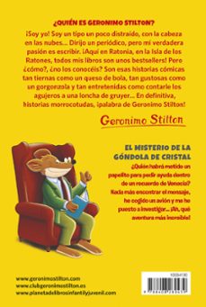 gs 96. el misterio de la góndola de cristal-geronimo stilton-9788408280439