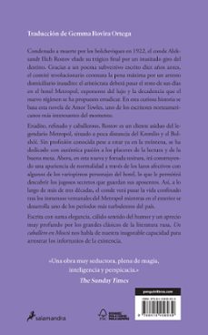 un caballero en moscú-amor towles-9788419456939