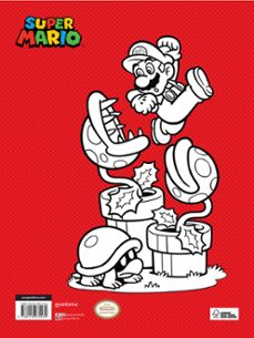 super mario: libro para colorear deluxe-9788419975539