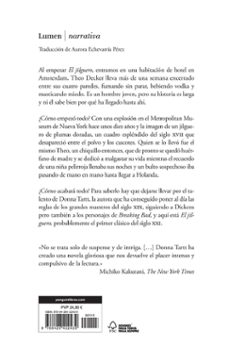 el jilguero-donna tartt-9788426422439
