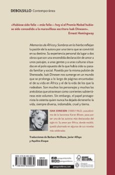 memorias de africa / sombras en la hierba-isak dinesen-9788466330039