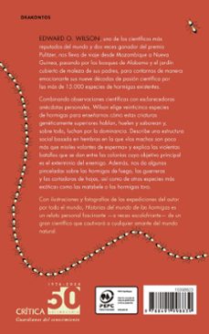 historias del mundo de las hormigas-edward o. wilson-9788491998839