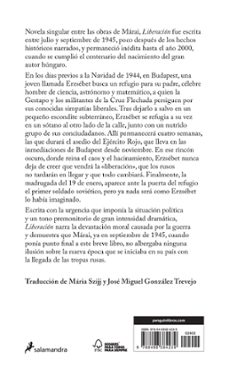 liberacion-sandor marai-9788498384239