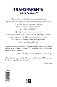 transparente: morir es solo el principio-anna cammany-9788417001049