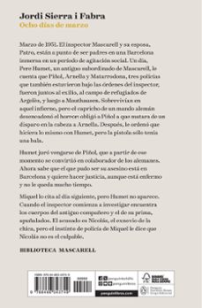 ocho días de marzo (inspector mascarell 8)-jordi sierra i fabra-9788466343749