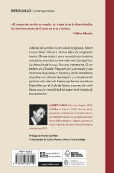 los demonios y otras adaptaciones teatrales-albert camus-9788466358149