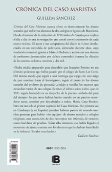 crónica del caso maristas-guillem sanchez marin-9788466660549