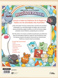 libro oficial de actividades - región de paldea (colección pokemo n)-9788419746559