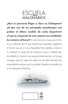 Imagen Secuandaria de ESCUELA DE MILLONARIOS. Abrir galería completa.