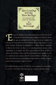 un camino entre dos mares: la creacion del canal de panama-david mccullough-9788467038859