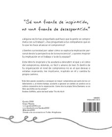implicame: reflexiones inspiradoras para directivos que buscan el compromiso-silvia damiano-9788498751659