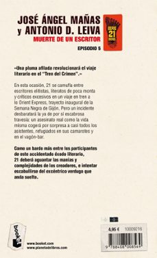 muerte de un escritor-jose angel mañas-antonio dominguez leiva-9788408008569