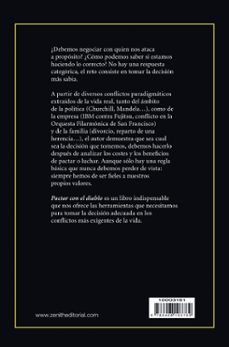 pactar con el diablo: cuando negociar y cuando luchar-robert h. mnookin-9788408103769